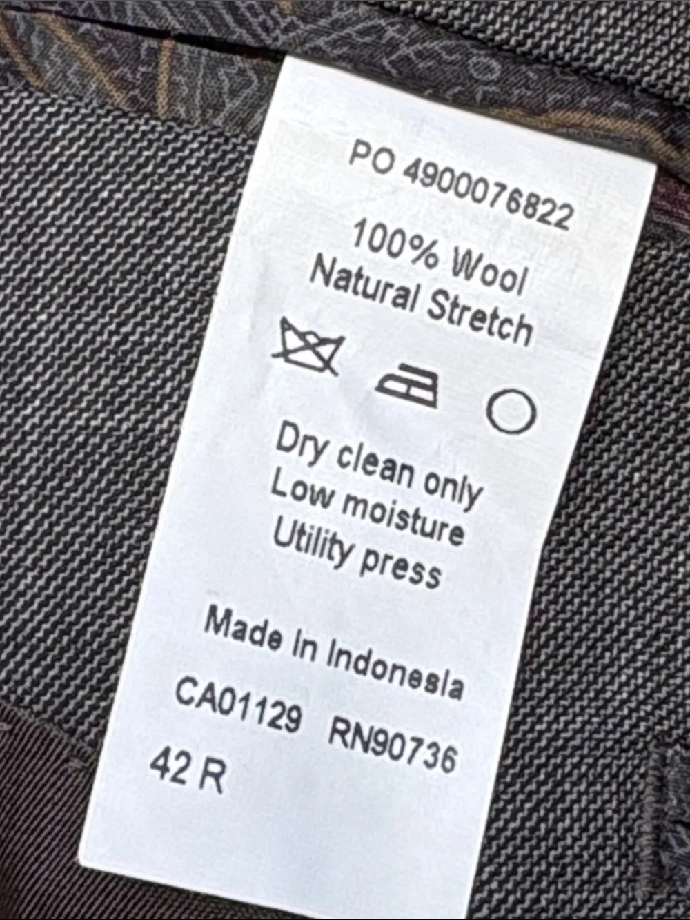 Ralph Lauren 42R gray wool blazer!!
